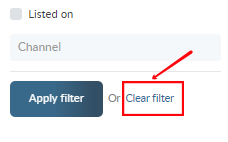 Delete Filters