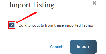Import Listings